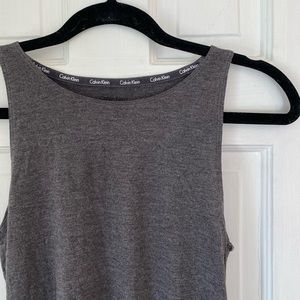 Calvin Klein Gray Tank Top